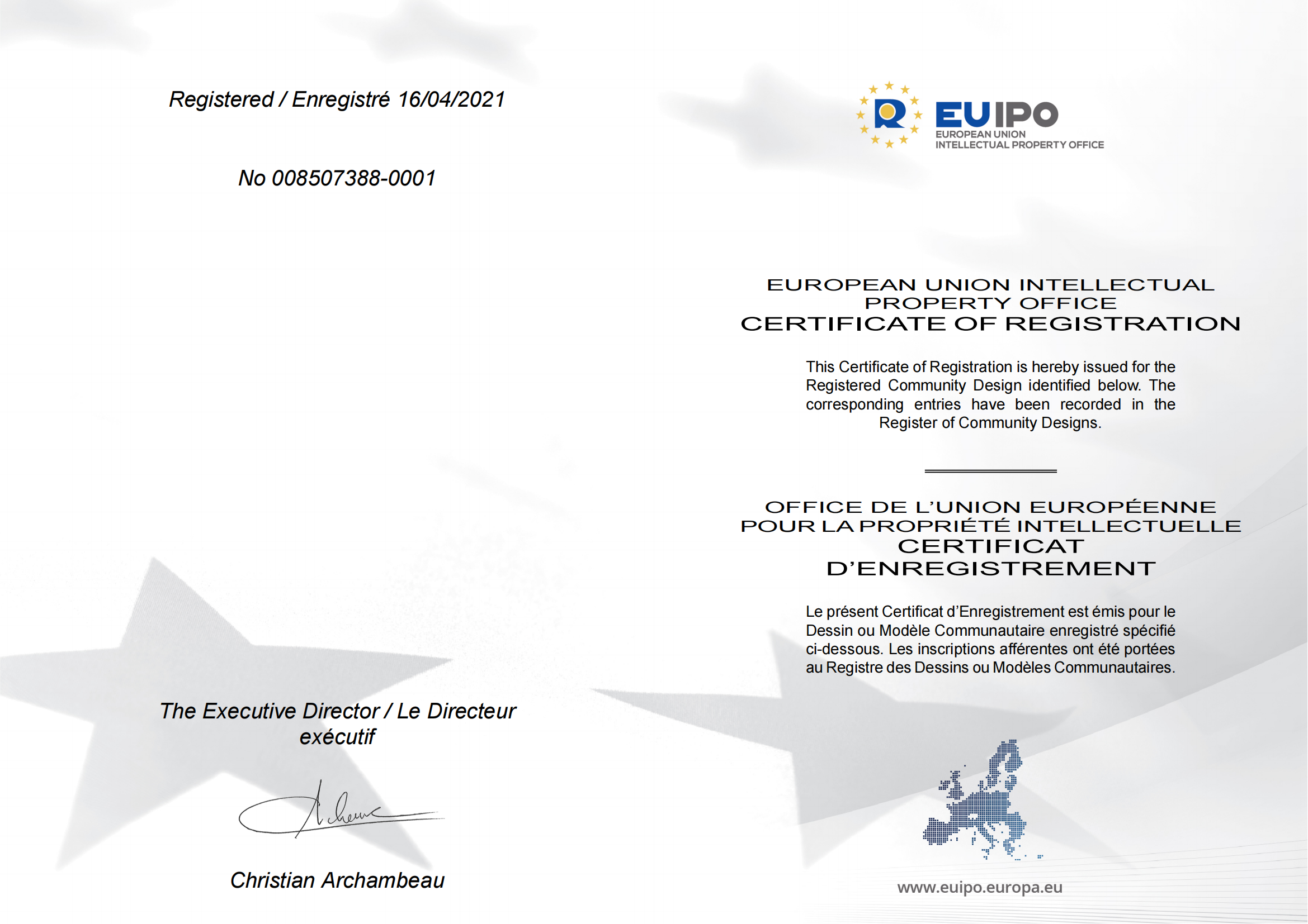 EUPO patent